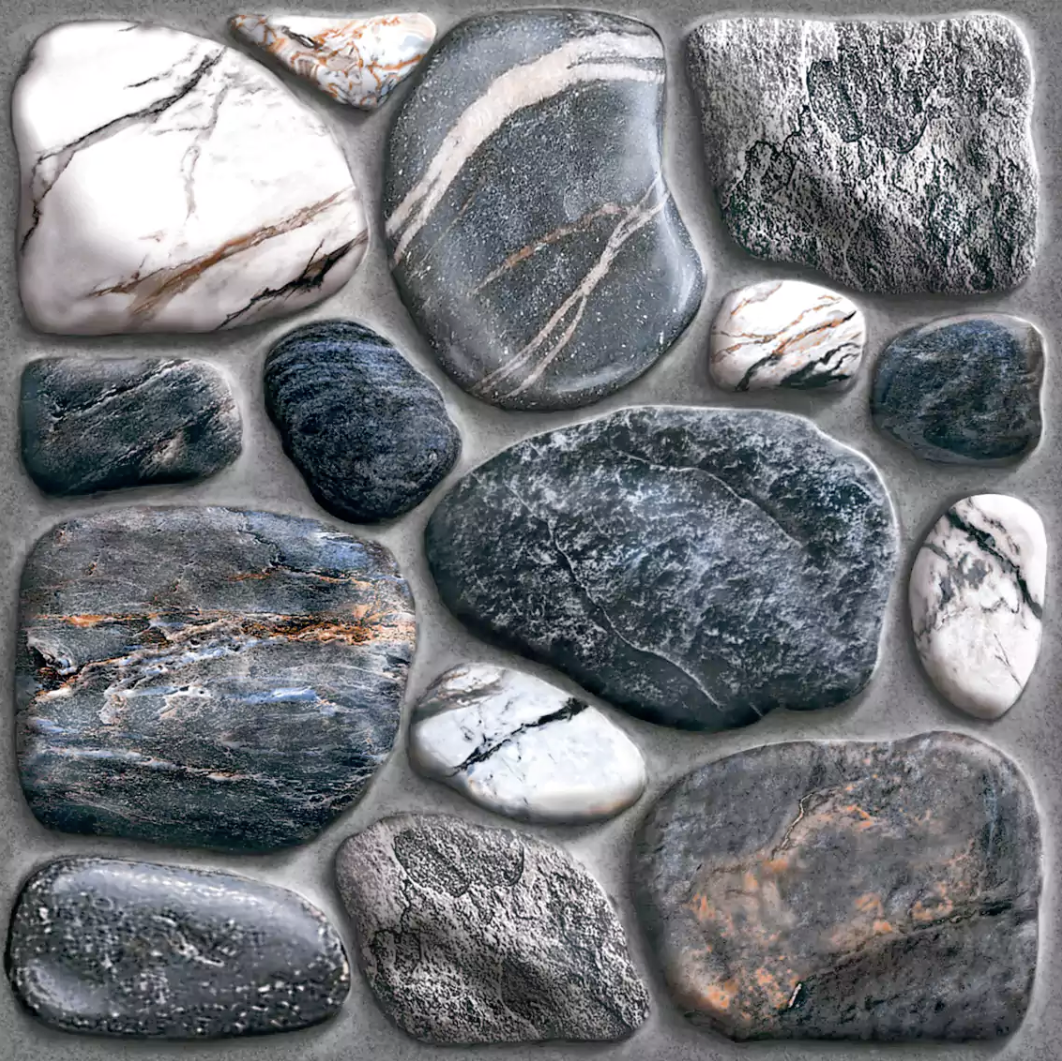 ATHENA 40X40 BESTONE DARK BLACK